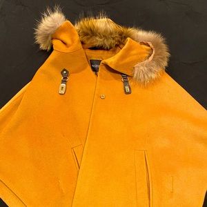 Beautiful fox fur poncho from Seoul
